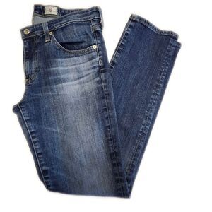 AG Adriano Goldschmied The Stilt Cigarette Leg Medium Wash Jeans, 29R